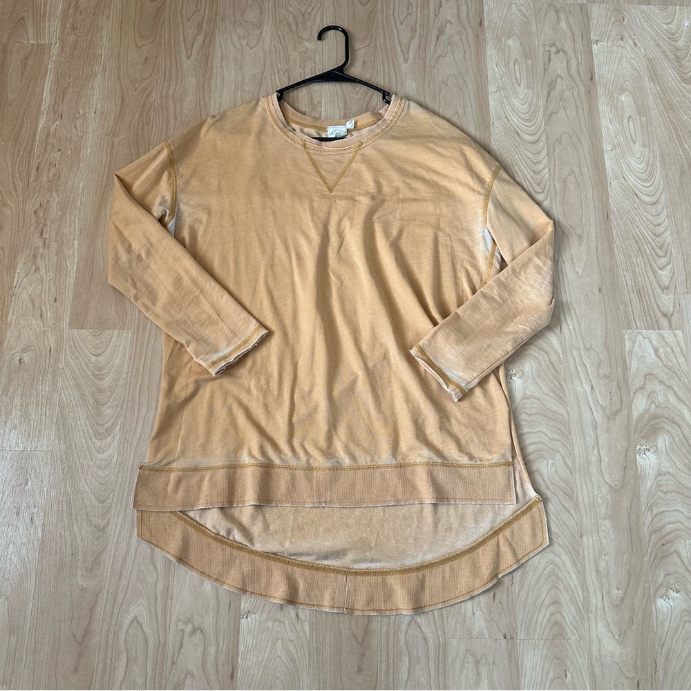 White Crow Yellow Tunic